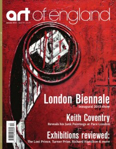 Art of England cover december 2012